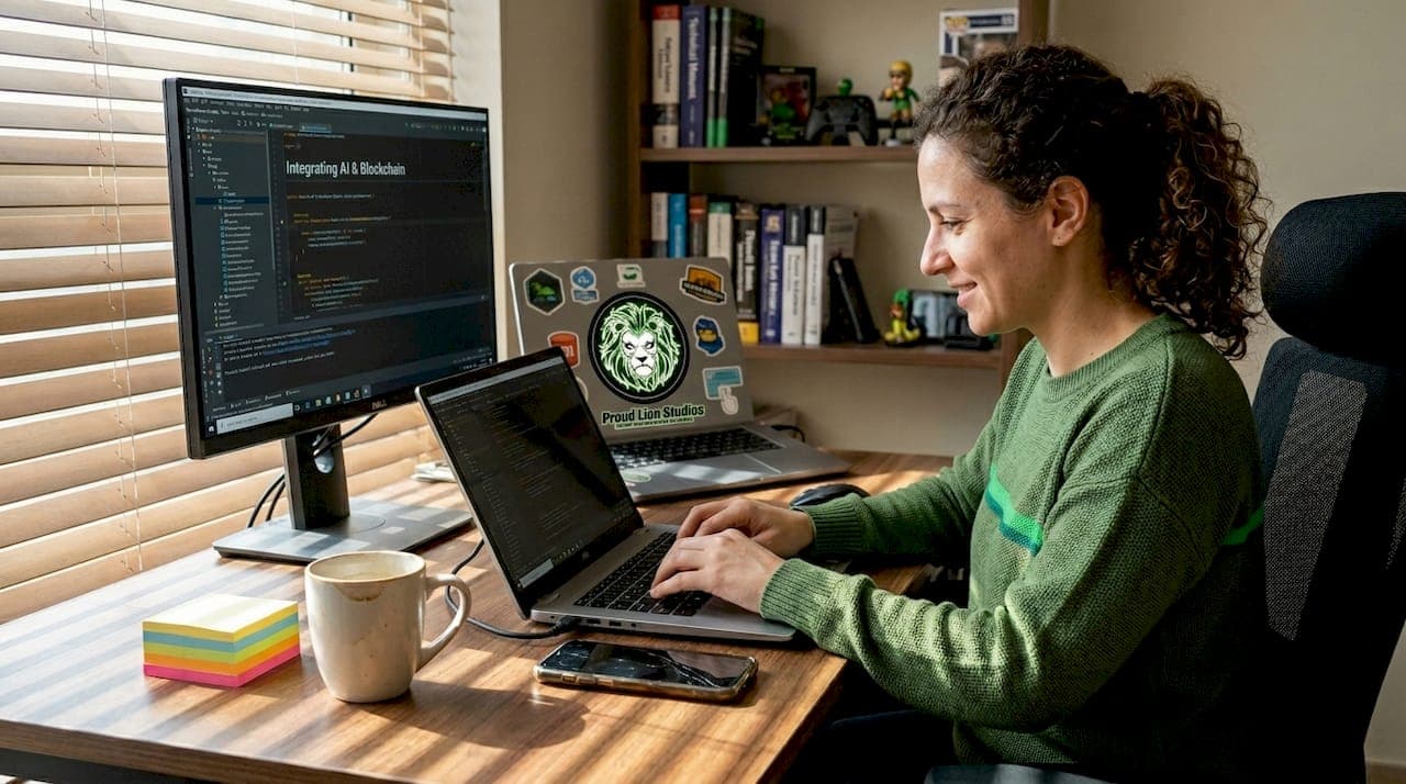 How to build advanced Android apps with AI and blockchain