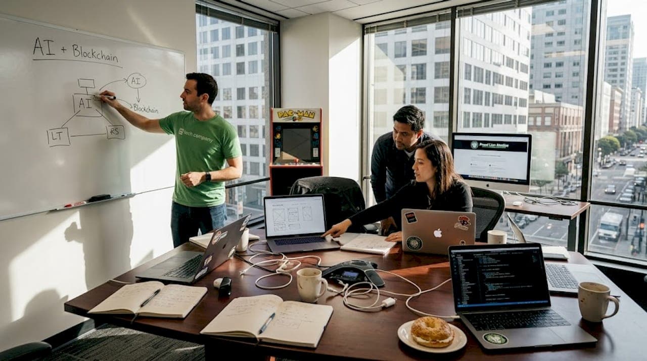 Enterprise software: AI, blockchain & mobile for scale