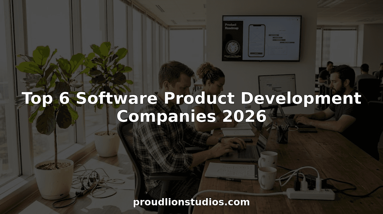 Top 6 Software Product Development Companies 2026