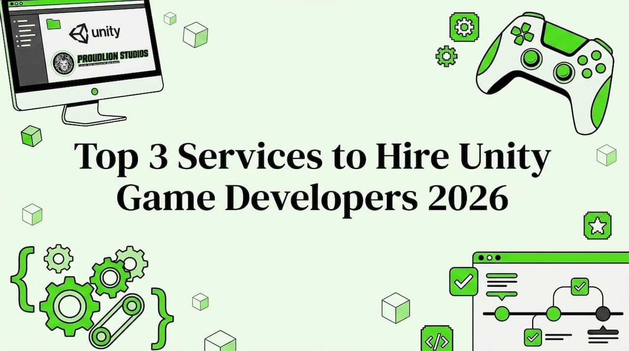 Top 3 Services to Hire Unity Game Developers 2026