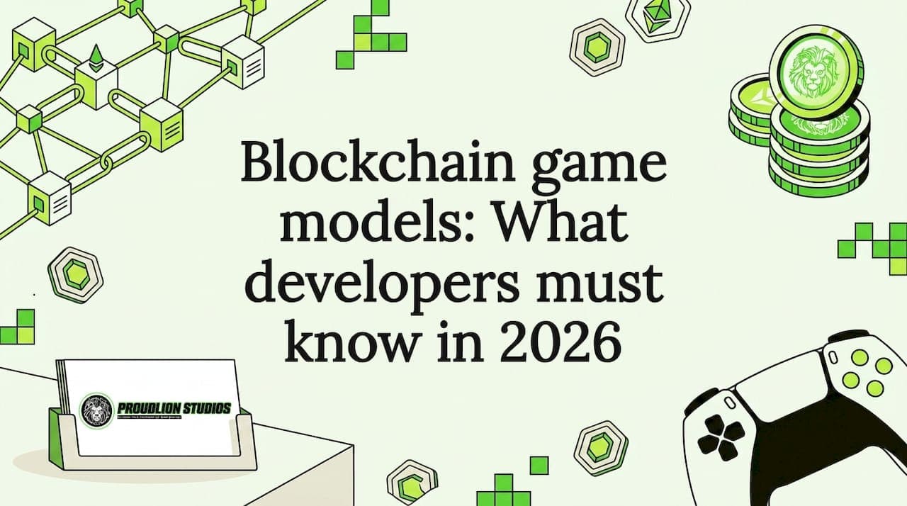 Blockchain game models: What developers must know in 2026