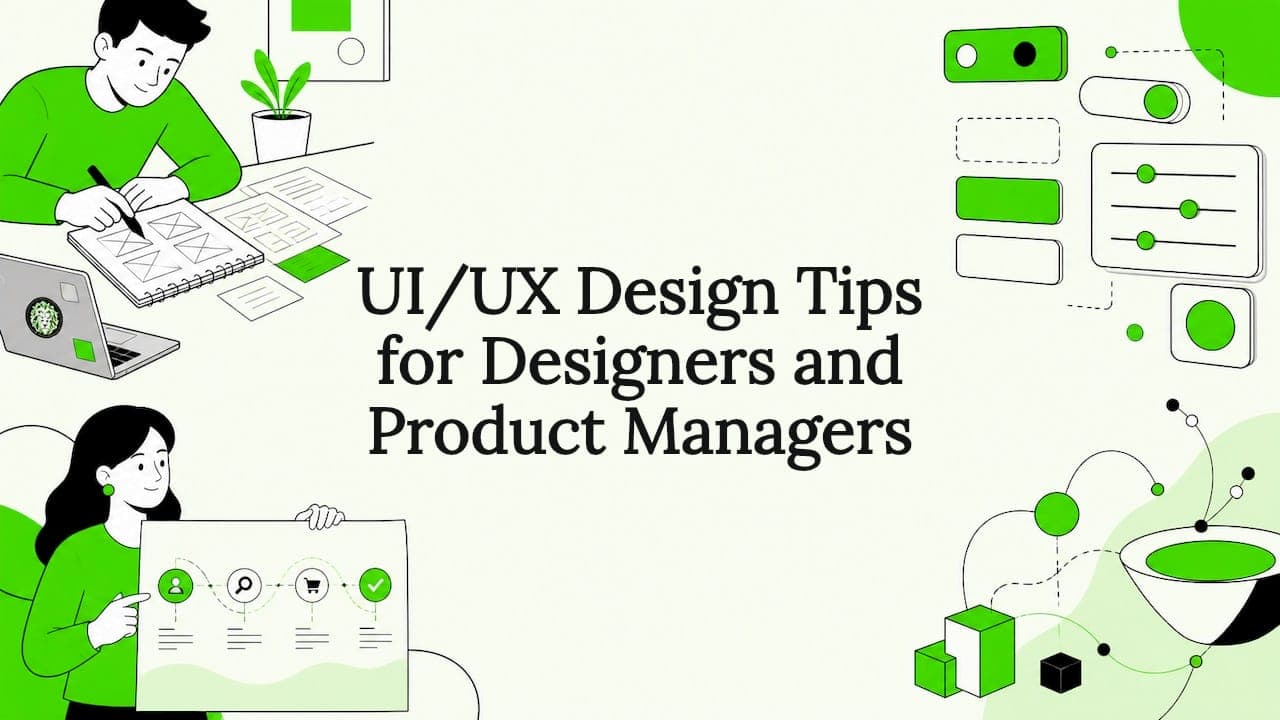 UI/UX Design Tips for Designers and Product Managers