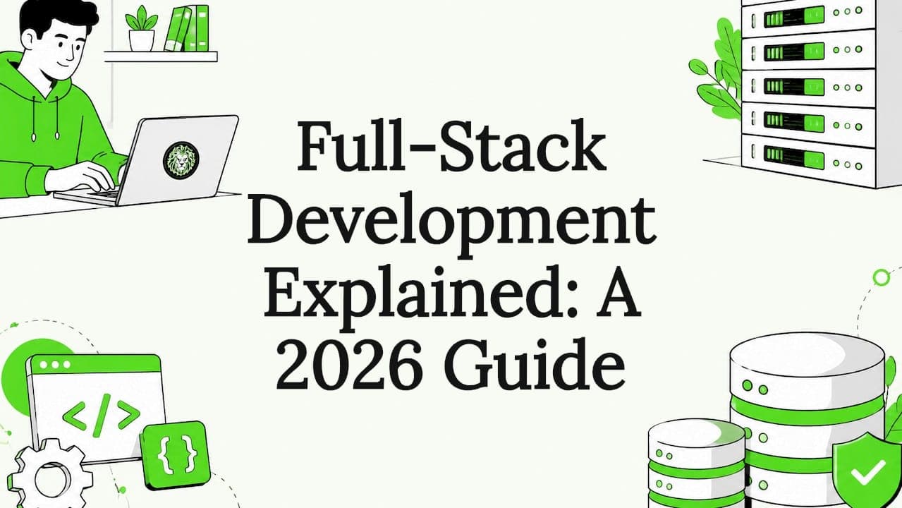 Full-Stack Development Explained: A 2026 Guide