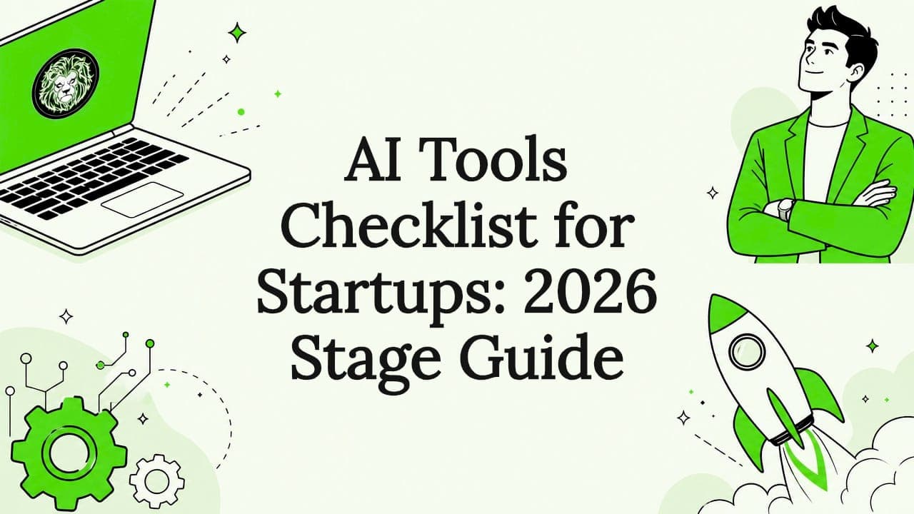 AI Tools Checklist for Startups: 2026 Stage Guide